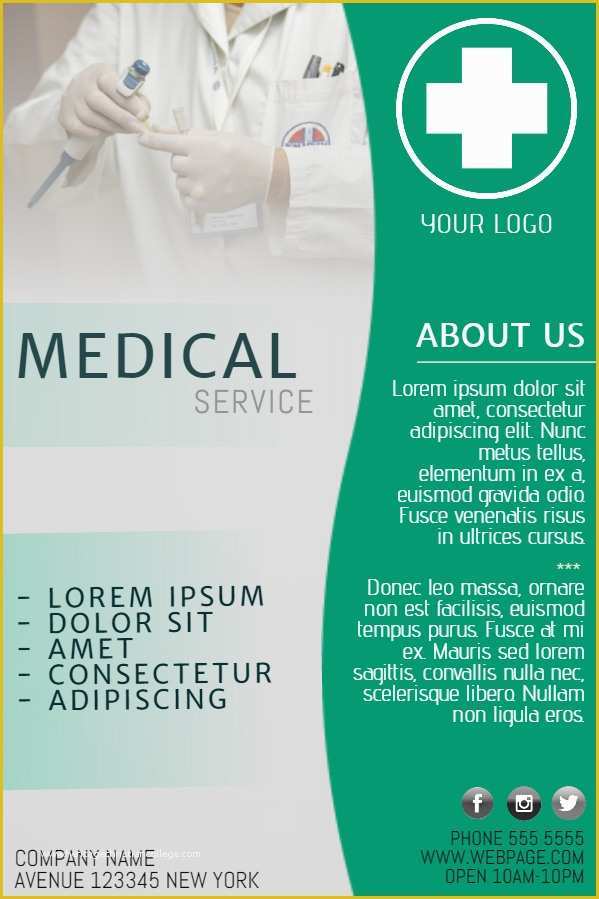 Free Medical Flyer Templates Of 18 Must See Design Templates for Businesses