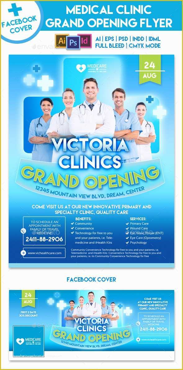 Free Medical Flyer Templates Of Grand Opening Flyer Templates Yourweek C79be3eca25e