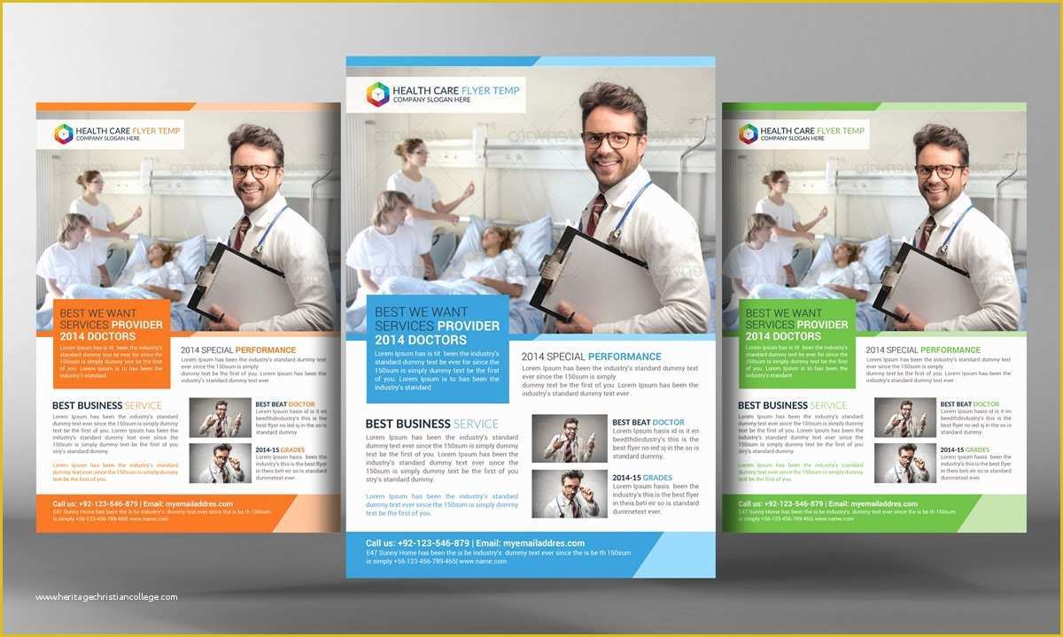 Free Medical Flyer Templates Of Health Care Flyer Template Flyer Templates Creative Market