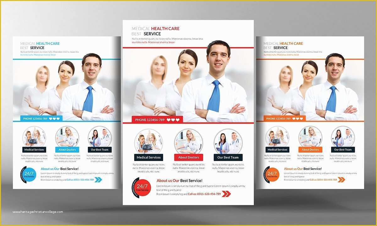 Free Medical Flyer Templates Of Medical Flyer Design Free Editable Psd Ai Vector Eps with