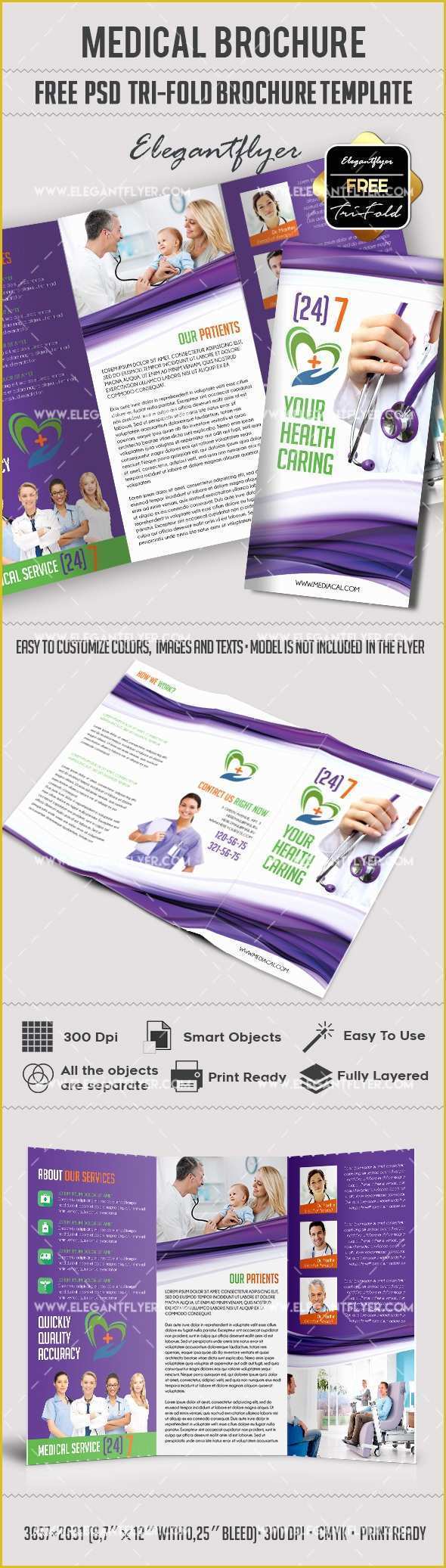 Free Medical Flyer Templates Of Medical – Free Tri Fold Psd Brochure Template – by