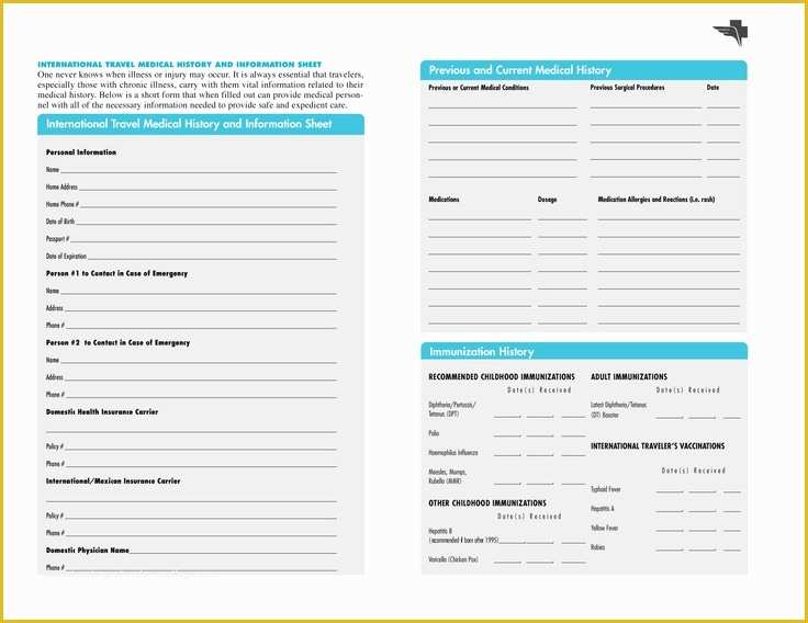 Free Medical forms Templates Of Free Printables