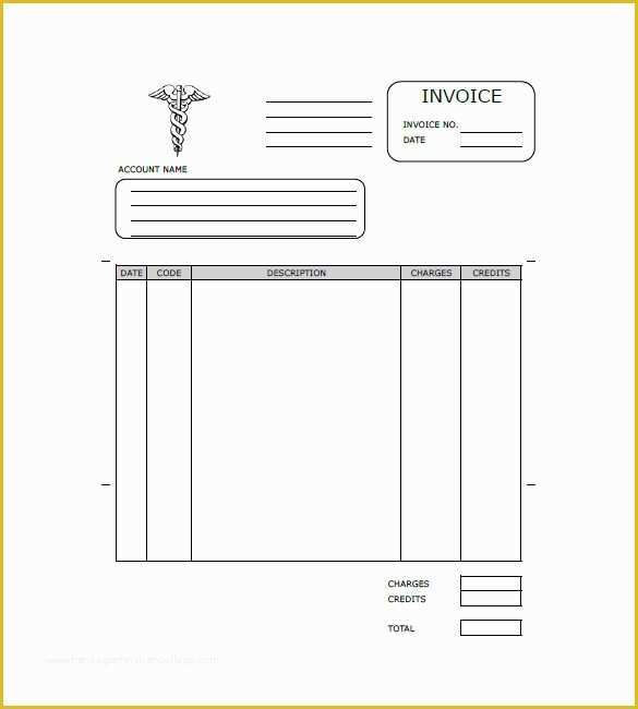 Free Medical Invoice Template Of Medical and Health Invoice Templates 14 Free Word