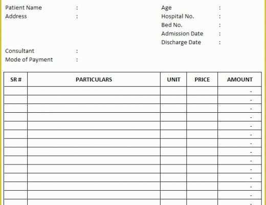 Free Medical Invoice Template Of Medical Billing Invoice Template Invoice Templates