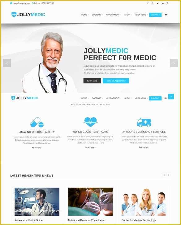 Free Medical Laboratory Website Template Of 14 Medical PHP themes & Templates