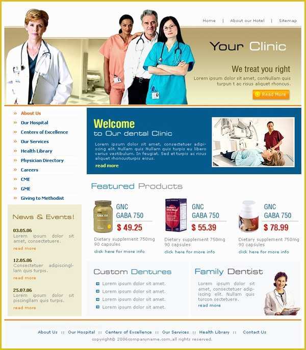 Free Medical Laboratory Website Template Of 15 Best Free Medical Templates