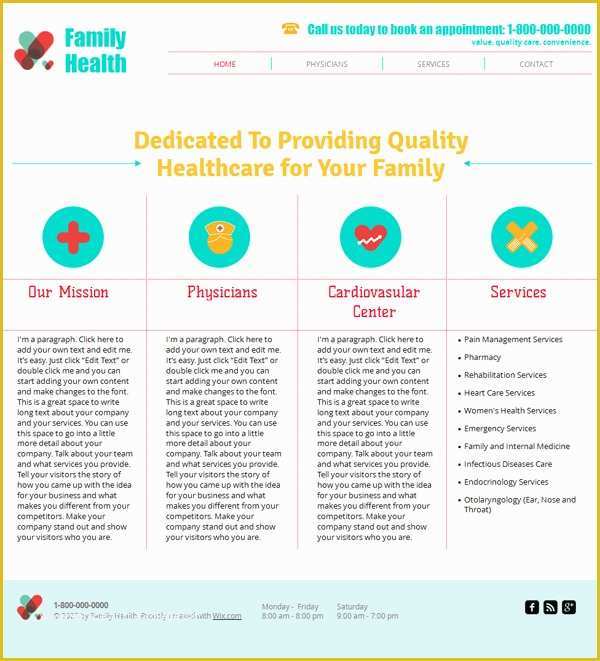 Free Medical Laboratory Website Template Of 15 Best Free Medical Templates