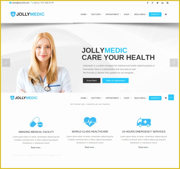 Free Medical Laboratory Website Template Of 16 Medical HTML5 themes & Templates