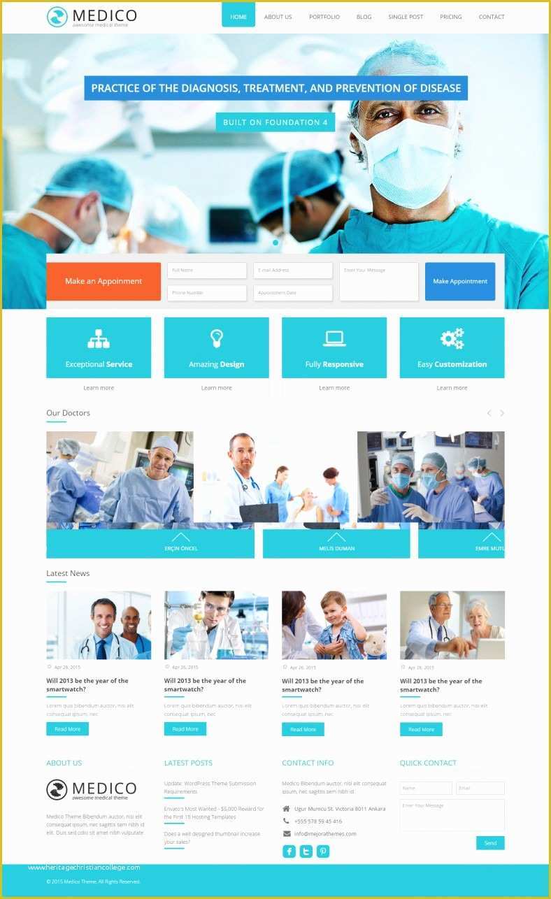 Free Medical Laboratory Website Template Of 17 Laboratory Website Templates & themes