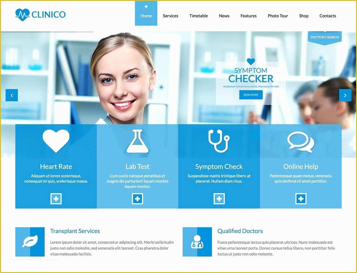 Free Medical Laboratory Website Template Of 25 Best Health and Medical Wordpress themes 2018 athemes