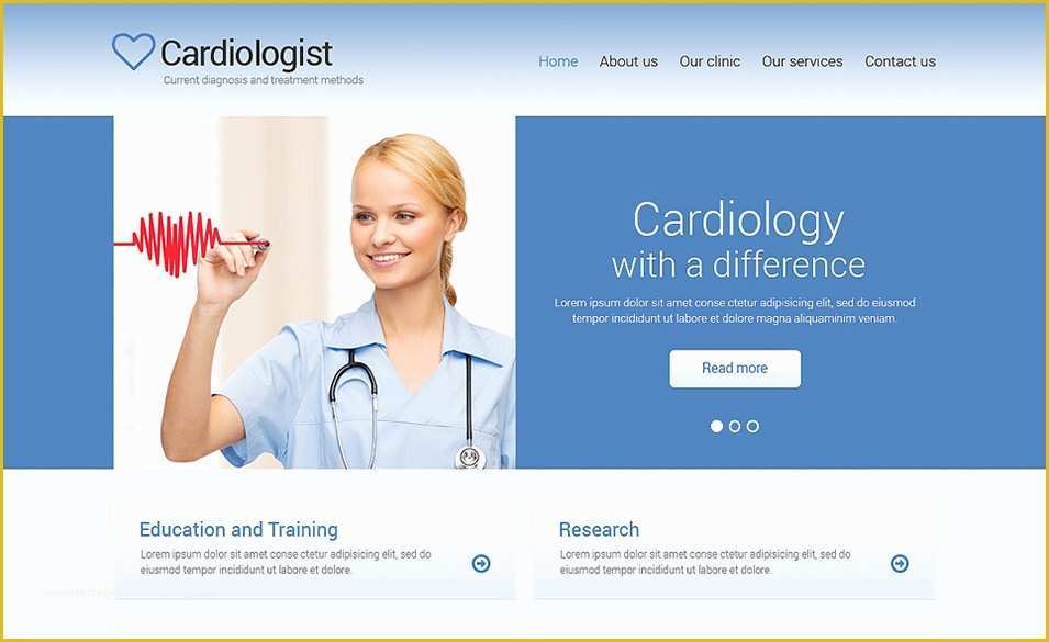 Free Medical Laboratory Website Template Of 26 Best Premium Medical Website Templates & themes