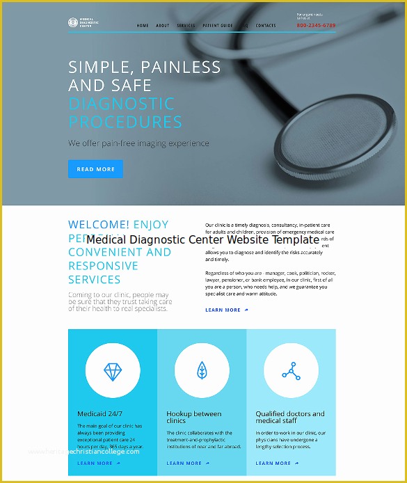 Free Medical Laboratory Website Template Of 30 Medical Website themes & Templates