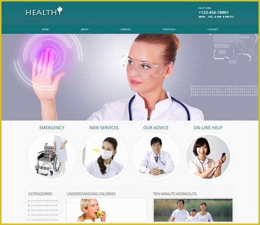 Free Medical Laboratory Website Template Of Hospital Doctor Bootstrap Website Template Free