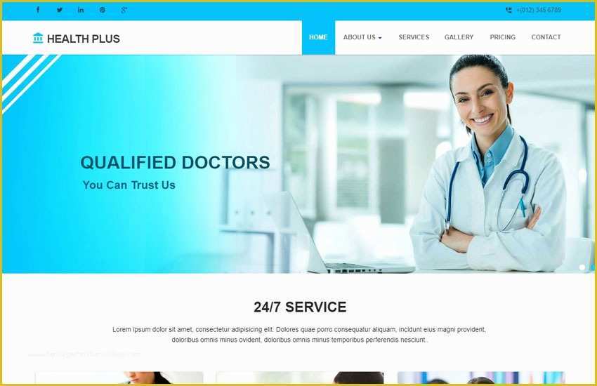 Free Medical Laboratory Website Template Of Latest Free Medical Clinic Website Template Webthemez