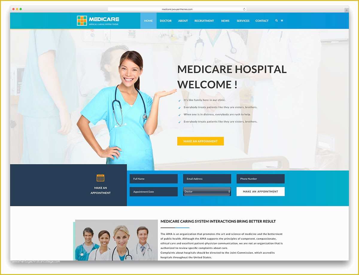 Free Medical Laboratory Website Template Of Medicare Simple Medical Website Template Web Hosting