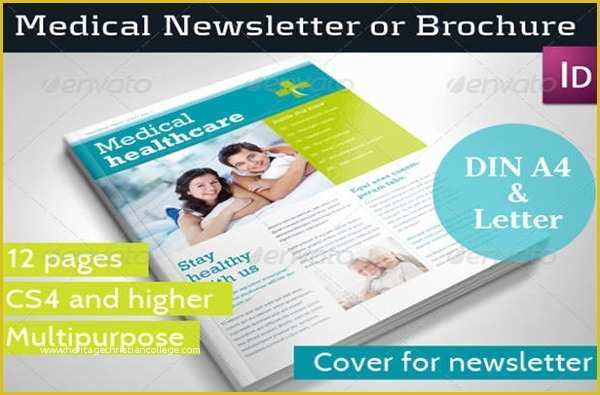 Free Medical Newsletter Templates Of 80 Best Newsletter Templates 2018