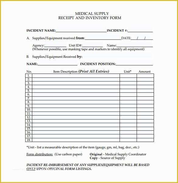 Free Medical Receipt Template Of 17 Medical Receipt Templates Pdf Doc