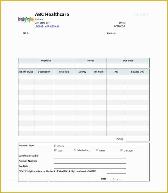 Free Medical Receipt Template Of 17 Medical Receipt Templates Pdf Doc