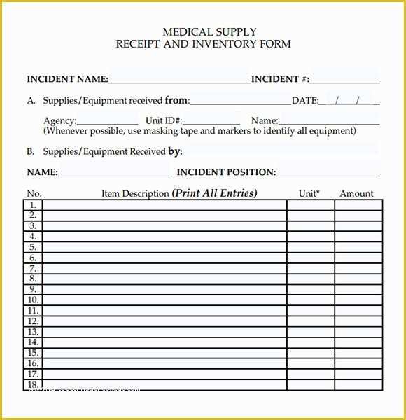 Free Medical Receipt Template Of 19 Medical Receipt Templates