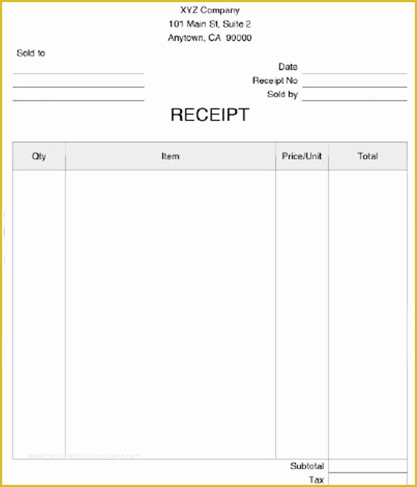 Free Medical Receipt Template Of 22 Medical Receipt Templates