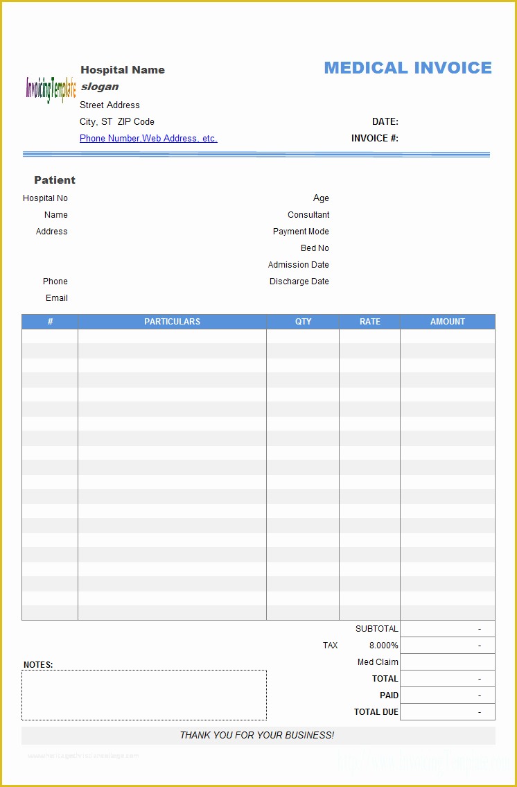Free Medical Receipt Template Of Medical Receipt Sample