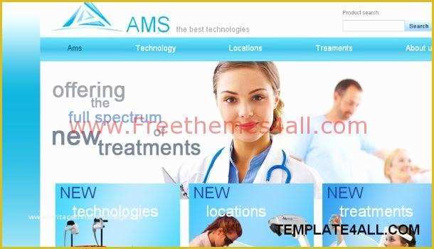 Free Medical Website Templates Download HTML and Css Of Health Medical Blue Website Template Free Download