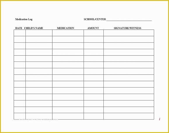 Free Medication Reconciliation Template Of 58 Medication List Templates for Any Patient [word Excel