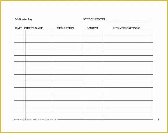 Free Medication Reconciliation Template Of 58 Medication List Templates for Any Patient [word Excel