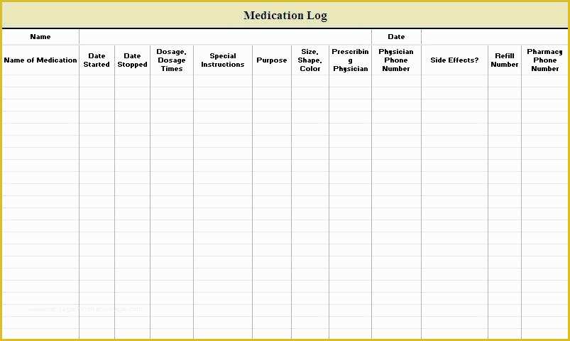 Free Medication Reconciliation Template Of Med Card Template Medication Sheet for Ob Free Templates