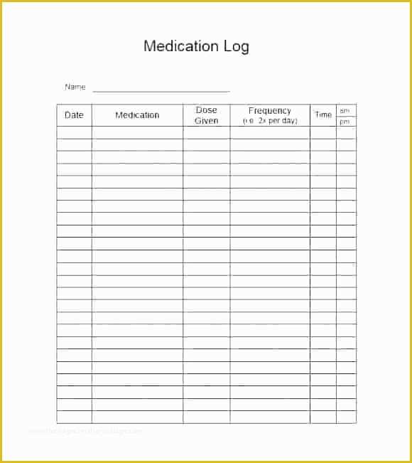 Free Medication Reconciliation Template Of Medication Schedule Template Free Printable List form