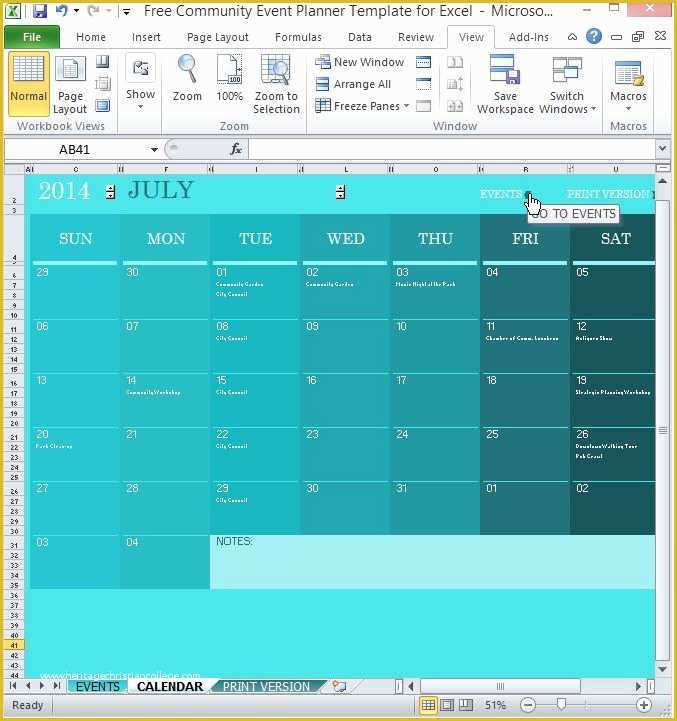 Free Meeting Planning Templates Of Free Munity event Planner Template for Excel