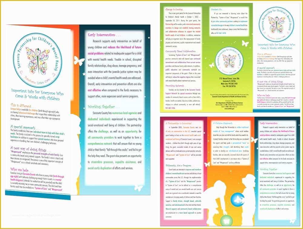 Free Mental Health Brochure Templates Of 50 Best Mental Health Brochures