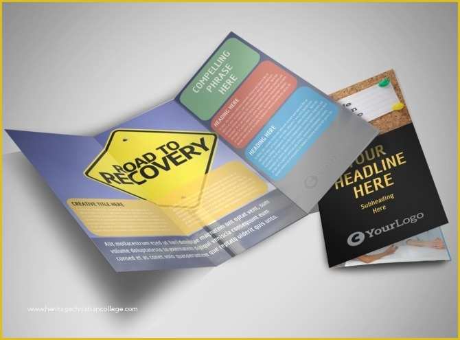 Free Mental Health Brochure Templates Of Mental Health Counseling Tri Fold Brochure Template