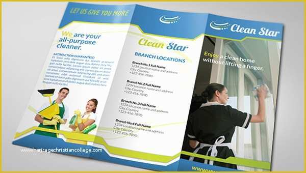 Free Mental Health Flyer Template Of 11 Cleaning Pany Brochures Templates Ai Psd Docs