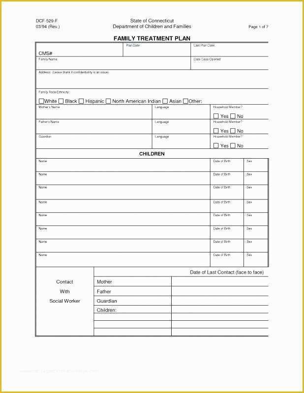 Free Mental Health Treatment Plan Template Of Mental Health Treatment Plan Template Planning Sample