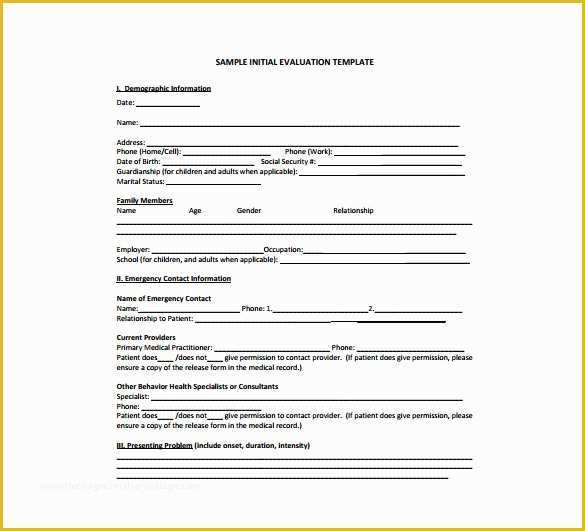 Free Mental Health Treatment Plan Template Of Treatment Plan Template