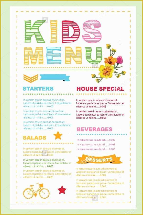 Free Menu Card Template Of Best 25 Menu Card Template Ideas On Pinterest