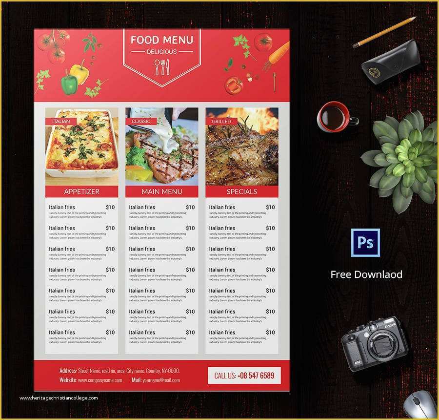 Free Menu Design Templates Of 16 Free Menu Templates Cafe Restaurant Party