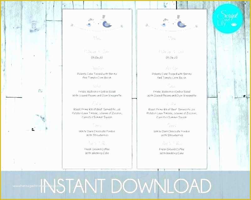Free Menu Templates for Mac Of Cocktail Menu Template Free – Teik