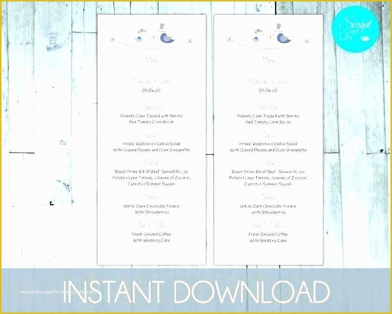 Free Menu Templates for Mac Of Cocktail Menu Template Free – Teik