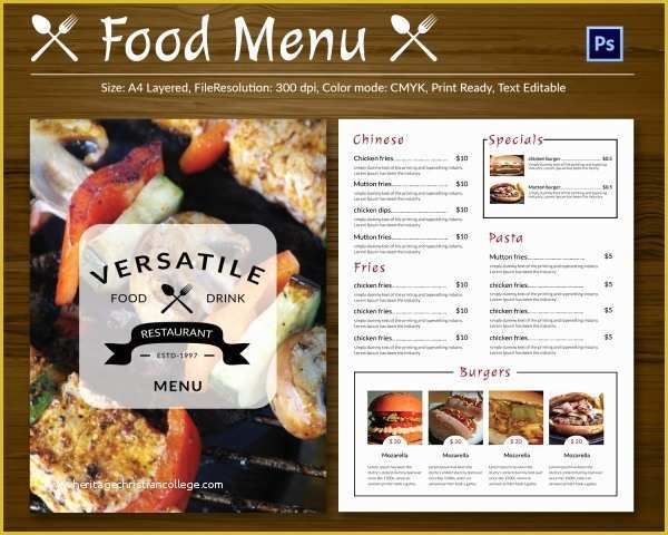 Free Menu Templates for Mac Of Convertire Pdf In Word Per Mac Free Italiano S Restaurant