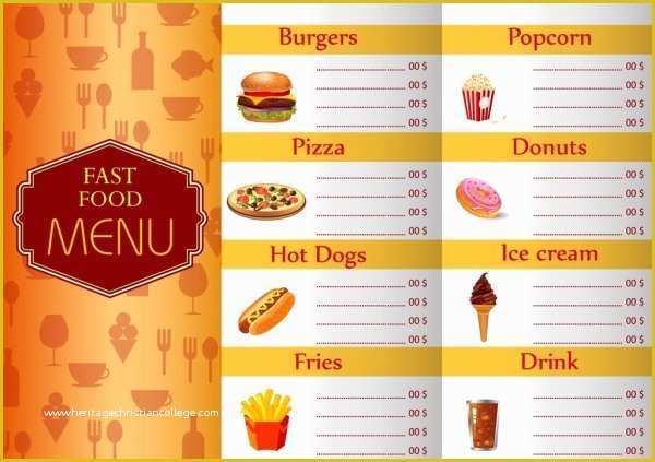 Free Menu Templates for Mac Of Menu Design Templates Free Download Awesome Design Menu