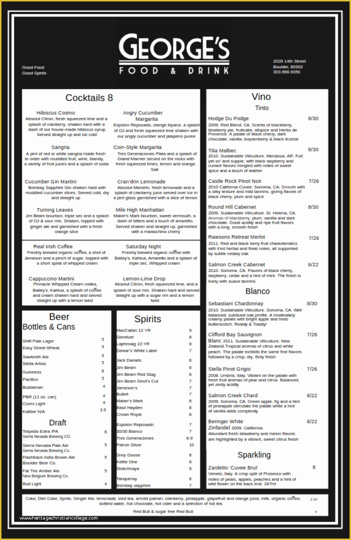 Free Menu Templates Of 28 Free Menu Templates