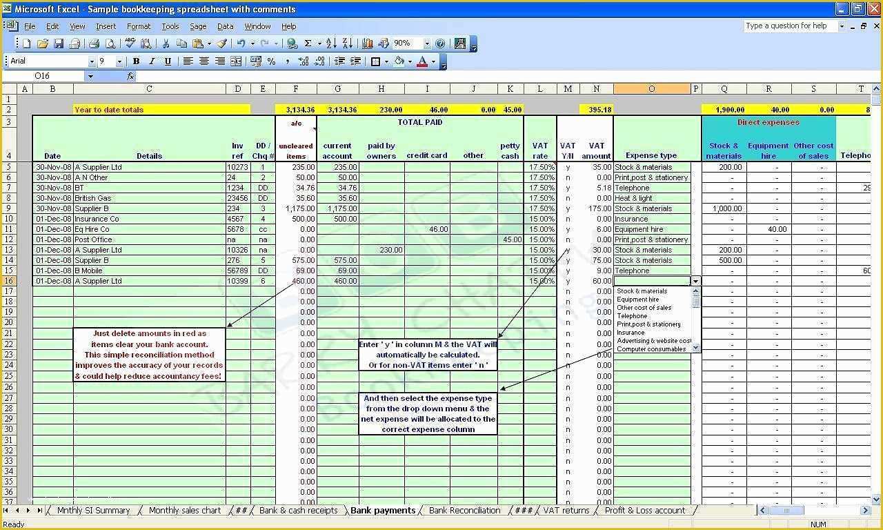 Free Microsoft Excel Spreadsheet Templates Of Bookkeeping Excel Spreadsheet Excel Spreadsheet Template