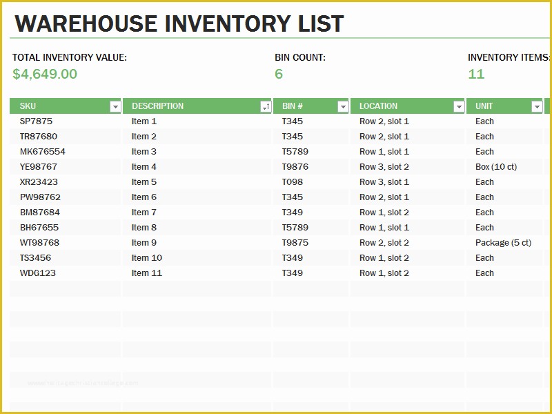 Free Microsoft Excel Spreadsheet Templates Of Free Download Warehouse Inventory Excel Spreadsheet Sample