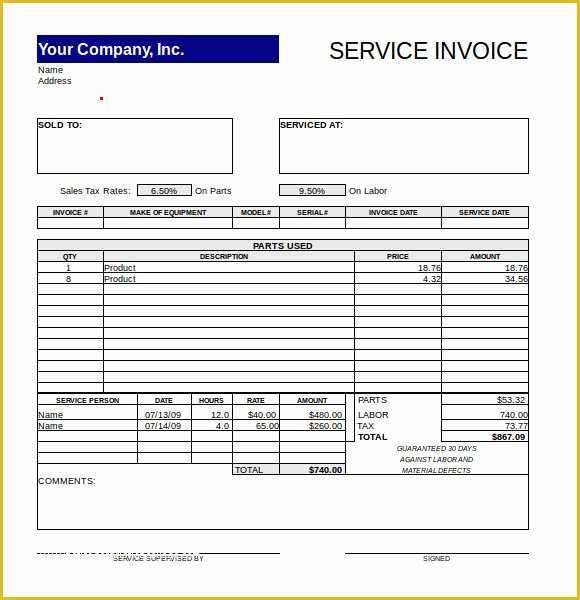 Free Microsoft Excel Templates Of 15 Microsoft Invoice Templates Download for Free