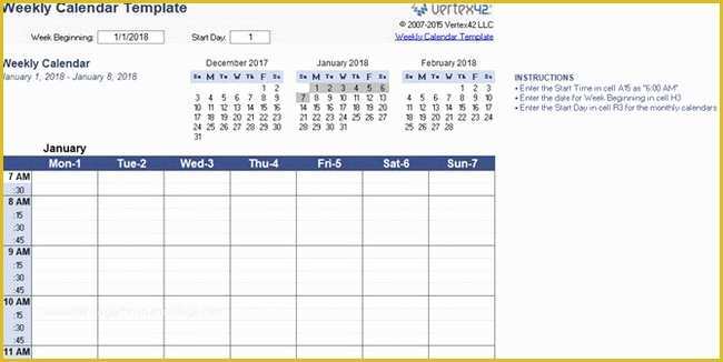 Free Microsoft Excel Templates Of Best Free 2018 New Year Calendar for Excel Word Ms