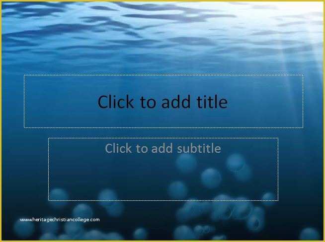 Free Microsoft Powerpoint Templates Of Water Powerpoint Template Free Free