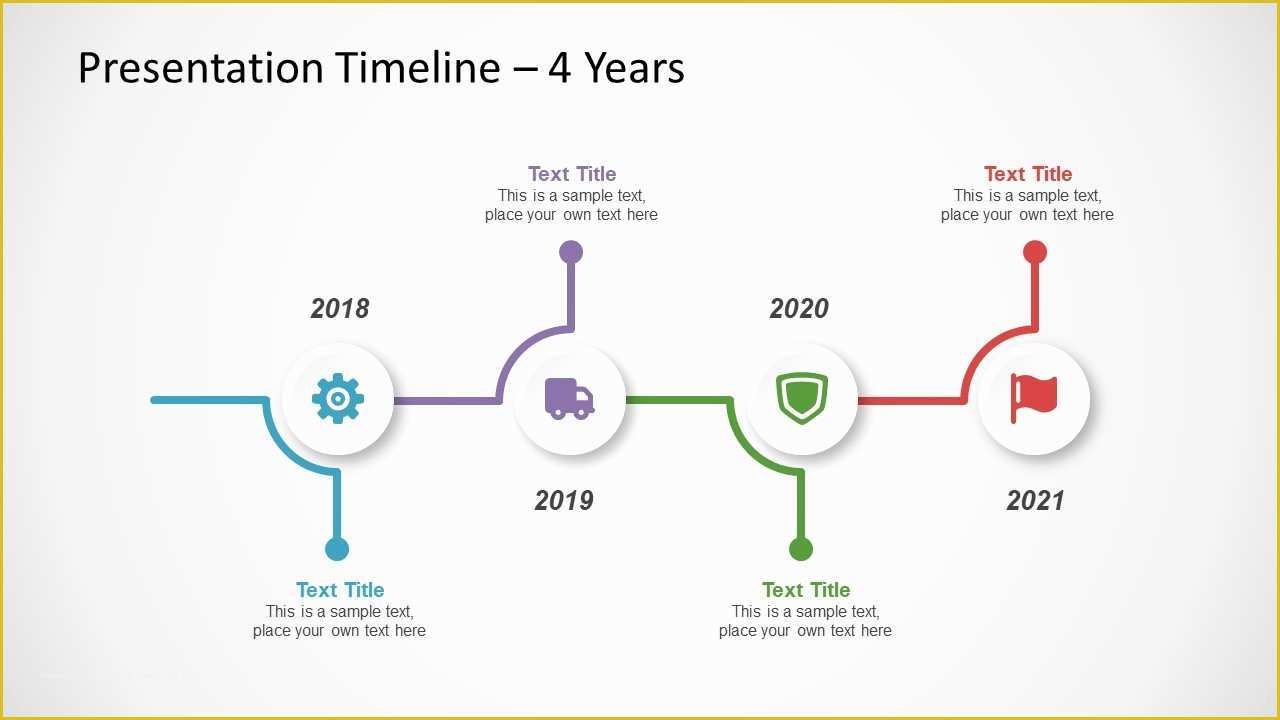 Free Microsoft Timeline Template Of Free Timeline Template for Powerpoint Slidemodel