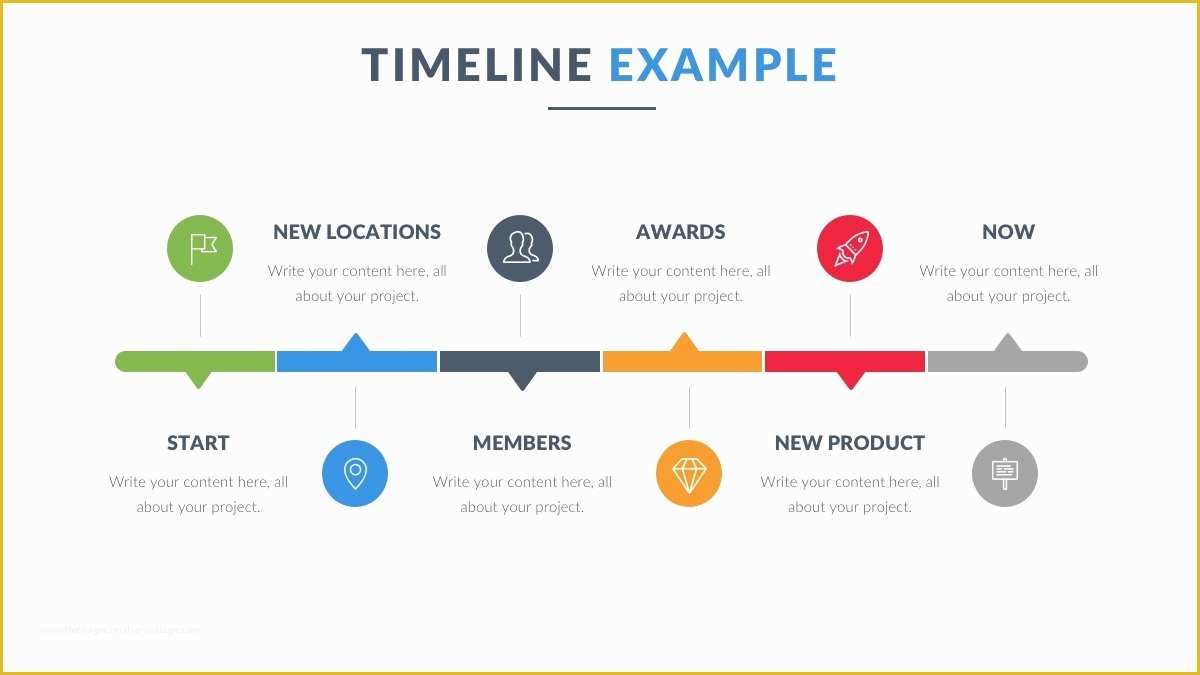 Free Microsoft Timeline Template Of Powerpoint Timeline Template